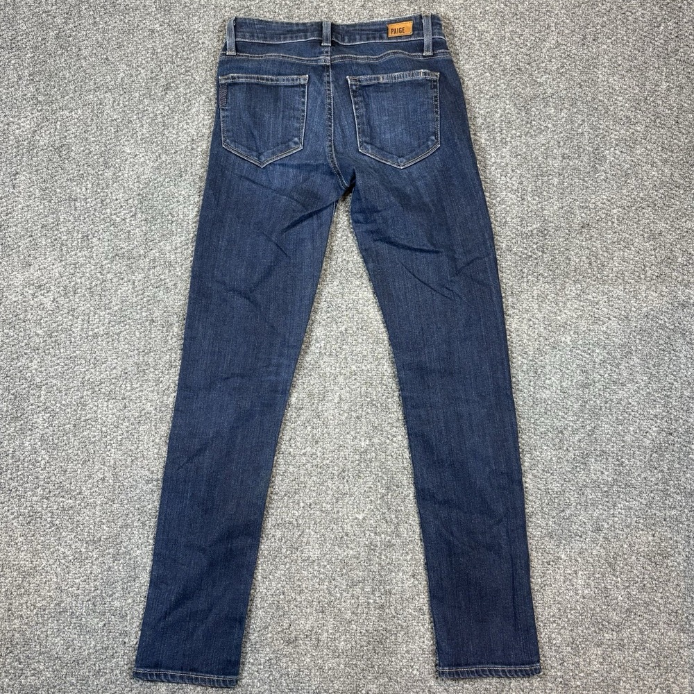 Paige Jeans Women's Size 24 Blue "Skyline Ankle Peg" Denim Jeans - Picture 3 of 10